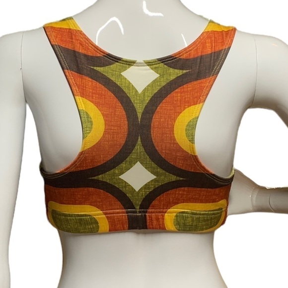 Dirty Blondes mod retro 60s vibe workout top size small NWOT - Picture 3 of 4